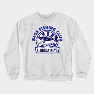 Bass Fishing Club Florida Keys Crewneck Sweatshirt